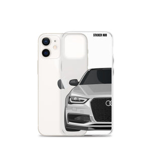 Silver B8.5 Audi S4 - iPhone Case