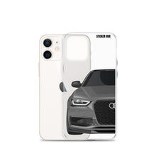 Load image into Gallery viewer, Monsoon Gray B8.5 Audi S4 - iPhone Case