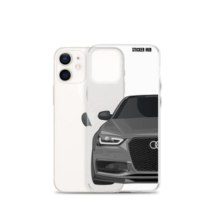 Monsoon Gray B8.5 Audi S4 - iPhone Case