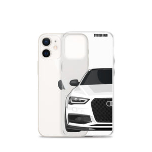 White B8.5 Audi S4 - iPhone Case