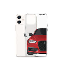 Load image into Gallery viewer, Misano Red B8.5 Audi S4 - iPhone Case