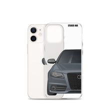 Load image into Gallery viewer, Meteor Gray B8 Audi S4 - iPhone Case