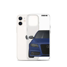 Load image into Gallery viewer, Estoril Blue B8 Audi S4 - iPhone Case