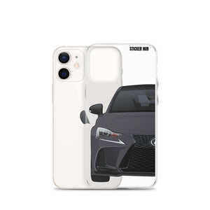 Gray Lexus IS300 - iPhone Case