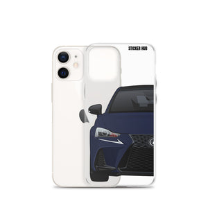 Nightfall Blue Lexus IS300 - iPhone Case