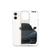 Load image into Gallery viewer, Shadow Gray C8 Corvette - iPhone Case