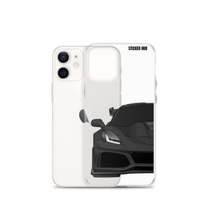 Black C7 Corvette Zr1 - iPhone Case