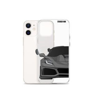 Gray C7 Corvette Zr1 - iPhone Case