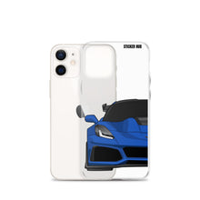 Load image into Gallery viewer, Elkhart Blue C7 Corvette Zr1 - iPhone Case