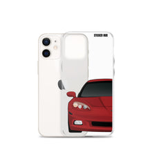 Load image into Gallery viewer, Monterey Red C6 Corvette - iPhone Case