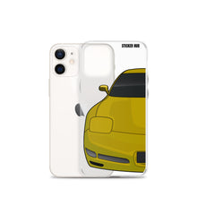 Load image into Gallery viewer, Millennium Yellow C5 Corvette Z06 - iPhone Case