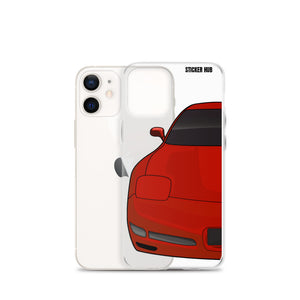 Torch Red C5 Corvette Z06 - iPhone Case