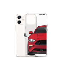 Load image into Gallery viewer, Race Red 18-21 Mustang 5.0 - iPhone Case