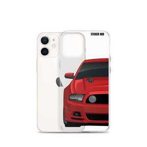 Race Red 13-14 Mustang 5.0 - iPhone Case