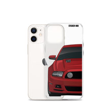 Load image into Gallery viewer, Ruby Red 13-14 Mustang 5.0 - iPhone Case