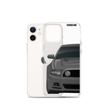 Load image into Gallery viewer, Gray 13-14 Mustang 5.0 - iPhone Case