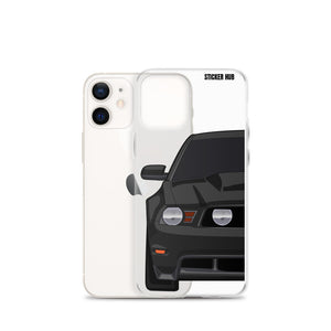 Black 11-12 Mustang 5.0 - iPhone Case