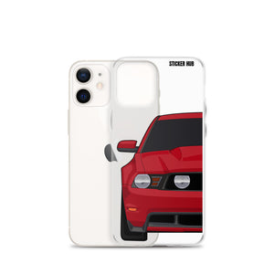 Race Red 11-12 Mustang 5.0 - iPhone Case