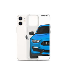 Load image into Gallery viewer, Grabber Blue Mustang GT350 - iPhone Case