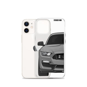 Gray Mustang GT350 - iPhone Case