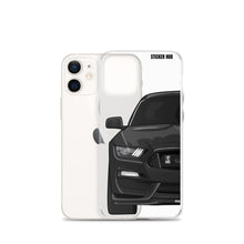 Load image into Gallery viewer, Black Mustang GT350 - iPhone Case