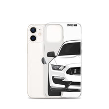 Load image into Gallery viewer, White Mustang GT350 - iPhone Case