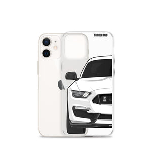 White Mustang GT350 - iPhone Case