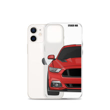 Load image into Gallery viewer, Race Red 15-17 Mustang 5.0 - iPhone Case