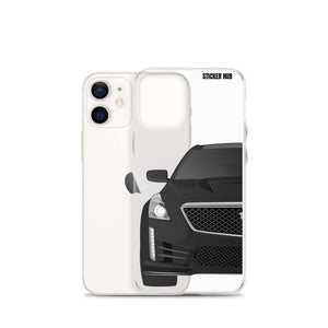 Black Cadillac CTS-V - iPhone Case