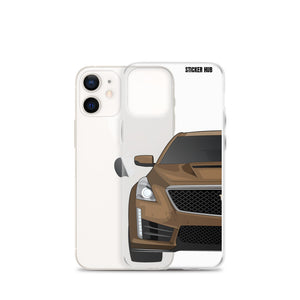 Bronze Sand Cadillac CTS-V - iPhone Case