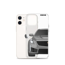 Load image into Gallery viewer, Silver Cadillac CTS-V - iPhone Case