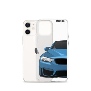 Yas Marina Blue BMW F80 - iPhone Case