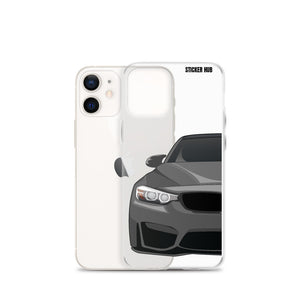 Gray BMW F80 - iPhone Case