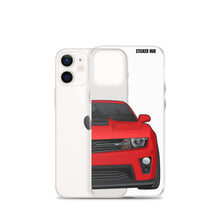 Load image into Gallery viewer, Victory Red 5th Gen Camaro ZL1 - iPhone Case