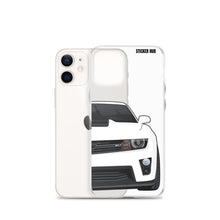 Load image into Gallery viewer, White 5th Gen Camaro ZL1 - iPhone Case