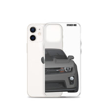 Load image into Gallery viewer, Ashen Grey 5th Gen Camaro ZL1 - iPhone Case