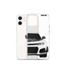 Load image into Gallery viewer, White 6th Gen Camaro ZL1 1LE - iPhone Case