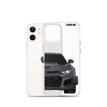 Load image into Gallery viewer, Gray 6th Gen Camaro ZL1 1LE - iPhone Case