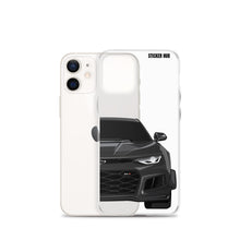 Load image into Gallery viewer, Black 6th Gen Camaro ZL1 1LE - iPhone Case