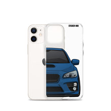 Load image into Gallery viewer, Galaxy Blue 15-17 Subaru WRX STI - iPhone Case