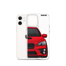 Load image into Gallery viewer, Lightning Red 15-17 Subaru WRX STI - iPhone Case