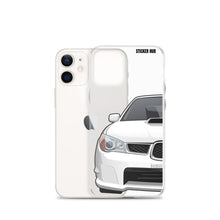 Load image into Gallery viewer, White 06-07 Subaru WRX STI - iPhone Case