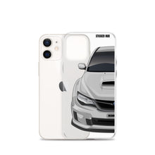 Load image into Gallery viewer, Silver 09-14 Subaru WRX STI - iPhone Case