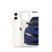 Load image into Gallery viewer, Plasma Blue 09-14 Subaru WRX STI - iPhone Case