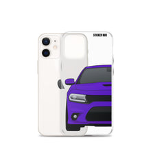 Load image into Gallery viewer, Purple 15-21 Charger - iPhone Case