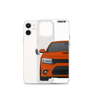 Orange 15-21 Charger - iPhone Case