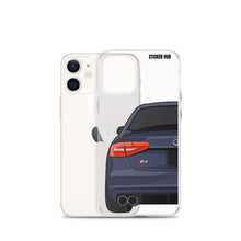 Load image into Gallery viewer, Moonlight Blue B8.5 Audi S4 - iPhone Case