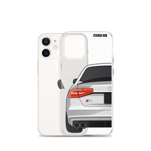 Silver B8.5 Audi S4 - iPhone Case