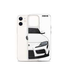 Load image into Gallery viewer, White MKV Toyota Supra - iPhone Case