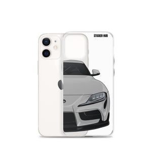 Silver MKV Toyota Supra - iPhone Case